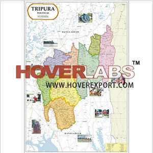 Tripura Political Map