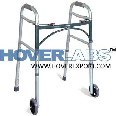 Walker Foldable with Two Wheels