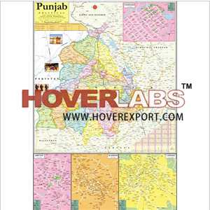 Punjab Political Map