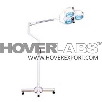 Mobile Shadowless Surgical Operating Lamp Three Reflectors