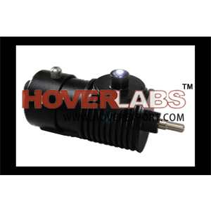 HOVERLABS SUBSTAGE MICROSCOPE LED LAMP, WITH SHAFT IDENTICAL TO SUBSTAGE MIRROR, AA BATTERIES, VARIABLE INTENSITY CONTROL