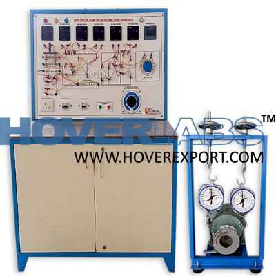 Experimental Setup For V And Curves Of Synchronous Motor