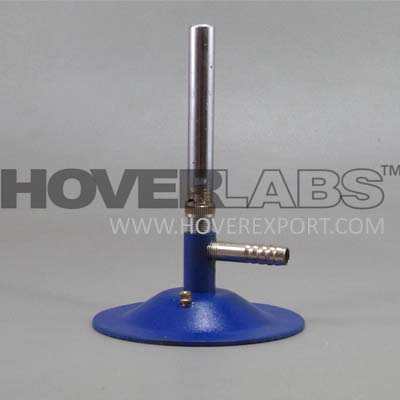 Bunsen Burner with a Spare Jet, Brass Pipe