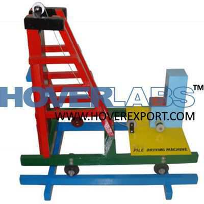 Pile Driving Machine Model