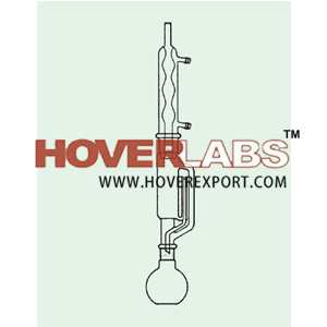 Extraction Apparatus Soxhlet Extraction Apparatus, consists of Flask,Extractor and Condenser