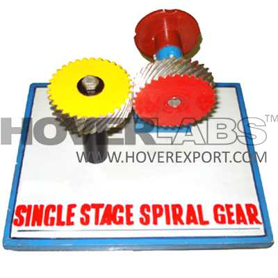 Single Stage Spiral Gears