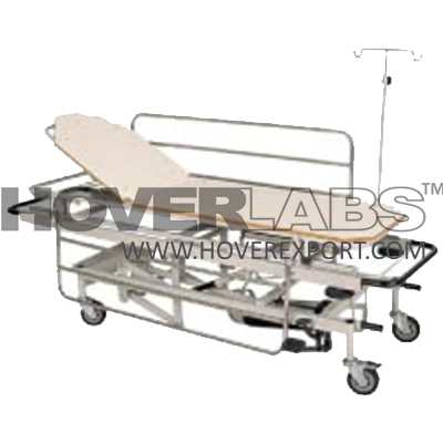 Hospital Emergency And Recovery Trolley (Hydraulically Operated)