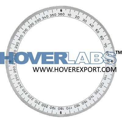 Plastic Protractors Circular